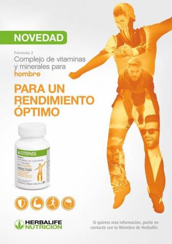 Fórmula 2 Complemento MULTIVITAMÍNICO para HOMBRE