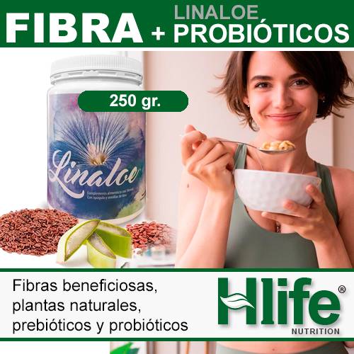 Fibra con Probióticos HLife (250gr.)