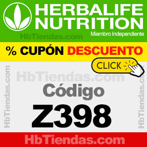 Cupón descuento Herbalife para pedidos superiores a 110€e